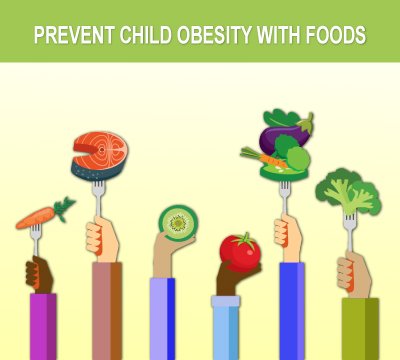 prevent child obesity with foods